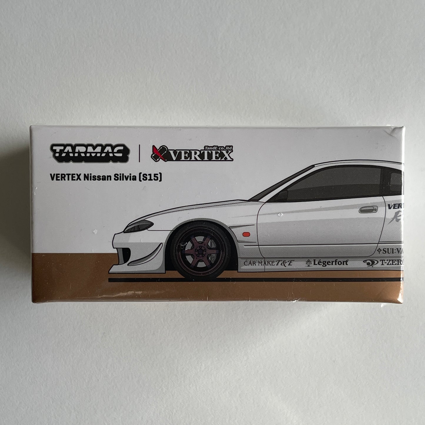 Tarmac Vertex Nissan Silvia (S15) White Metallic Lamley Special Edition