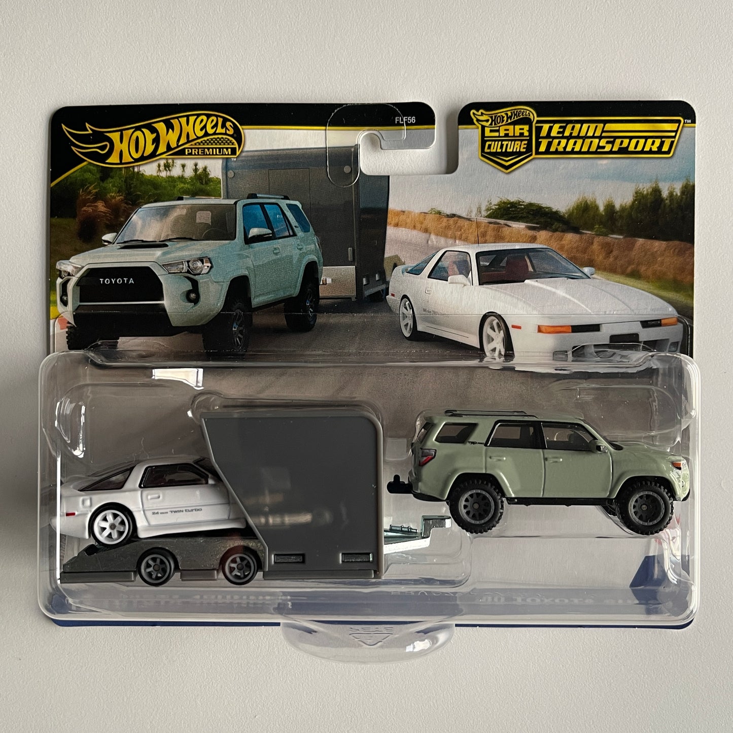 Hot Wheels Team Transport #72 '18 Toyota 4Runner, '89 Toyota Supra