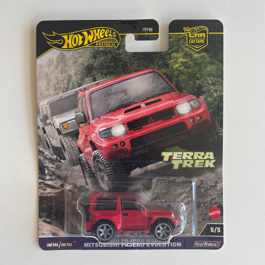 Hot Wheels [2024 Terra Trek] Mitsubishi Pajero Evolution (Damaged)