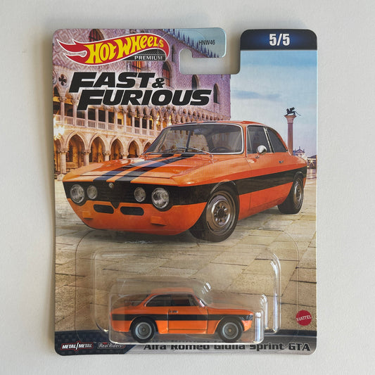 Hot Wheels [2023 Fast & Furious] Alfa Romeo Giulia Sprint GTA