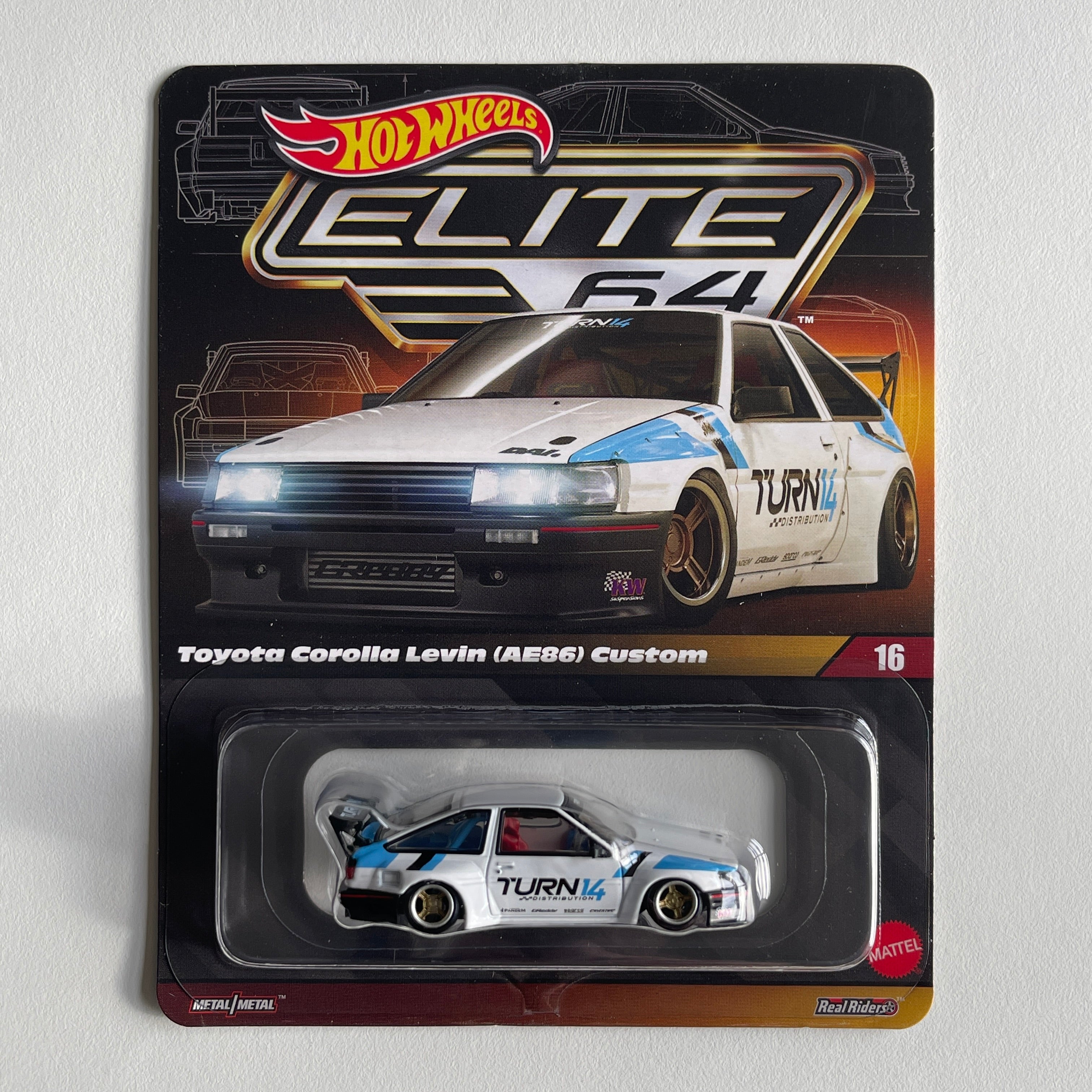 Hot Wheels [Elite64] Toyota Corolla Levin (AE86) Custom – Hobby Cars