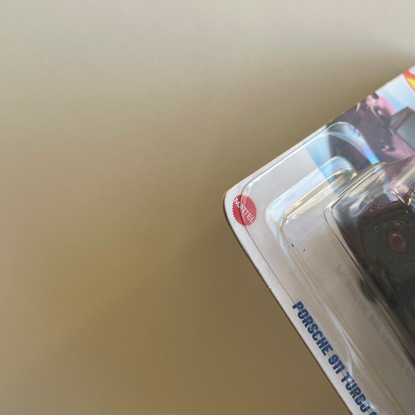 Hot Wheels Porsche 911 Turbo Cabriolet (Purple) Short Card (Damaged) Then And Now 239/250
