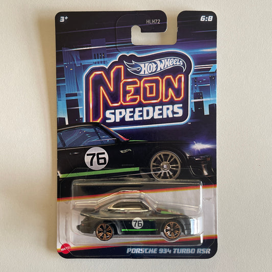 Hot Wheels Neon Speeders Porsche 934 Turbo RSR (Damaged)