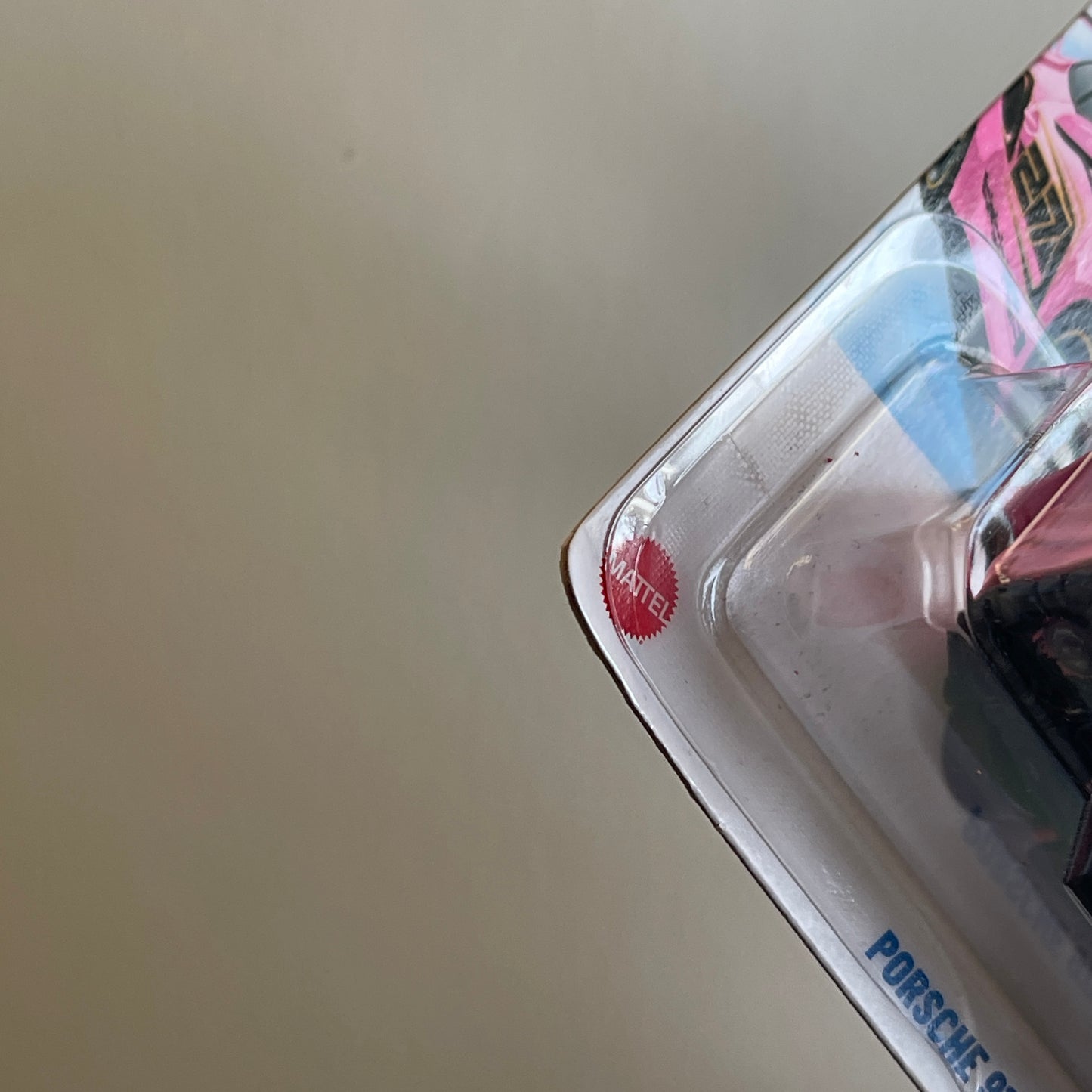 Hot Wheels Porsche 911 GT3 RS (Pink) Short Card (Damaged) Then And Now 220/250