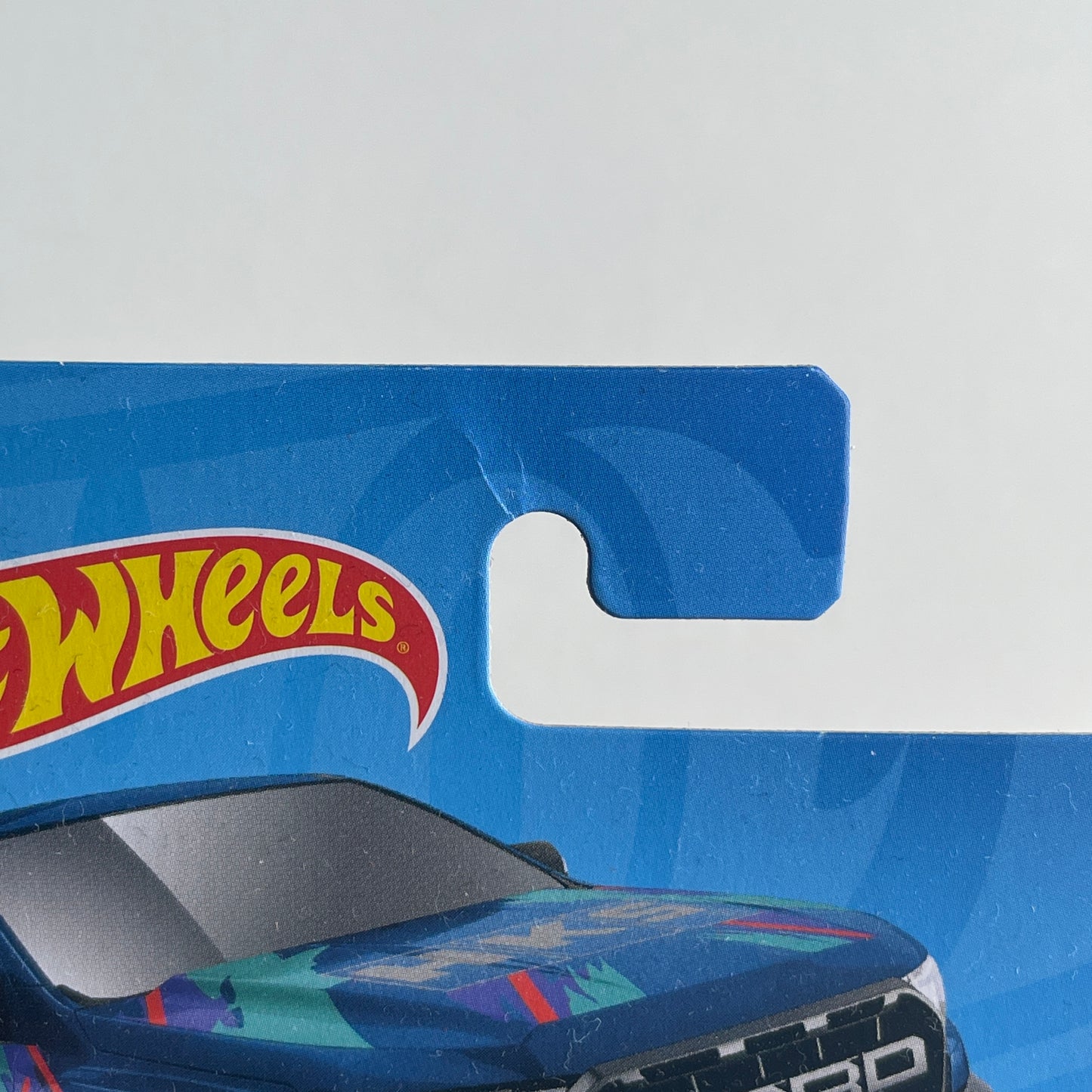 Hot Wheels HKS '19 Ford Ranger Raptor (Blue) Short Card (Damaged) HW Hot Trucks 43/250