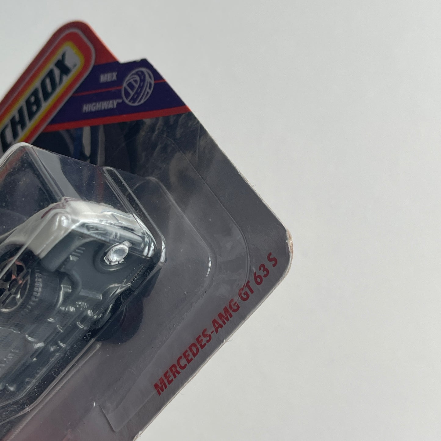 Matchbox Mercedes-AMG GT 63 S (White) Short Card (Damaged)