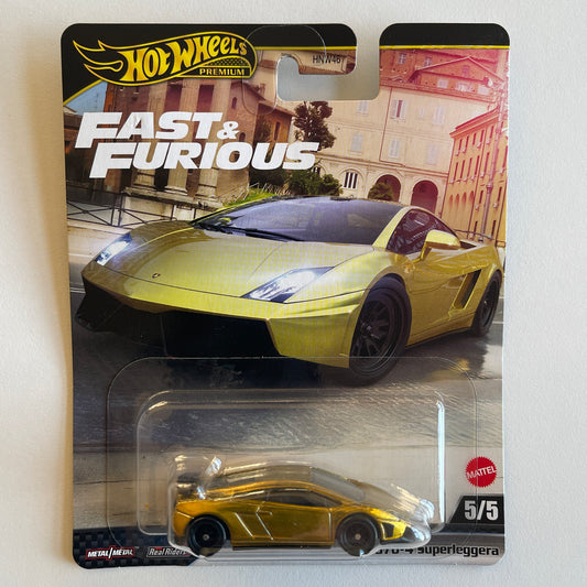 Hot Wheels [2025 Fast & Furious] Mix 4 Lamborghini Gallardo LP570-4 Superleggera