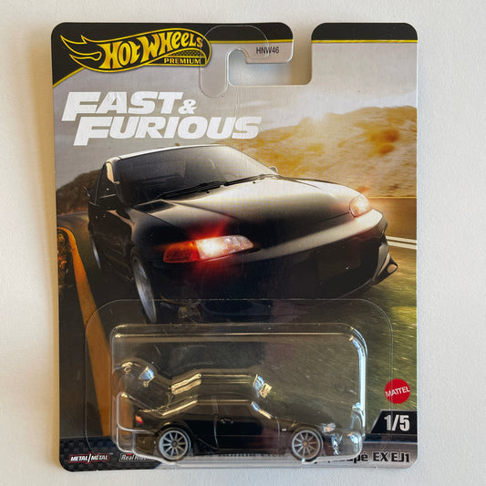 Hot Wheels [2025 Fast & Furious] Mix 4 1993 Honda Civic Coupe EX EJ1