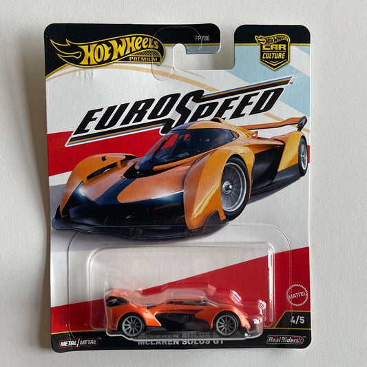 Hot Wheels [2025 Euro Speed] McLaren Solus GT (Damaged)