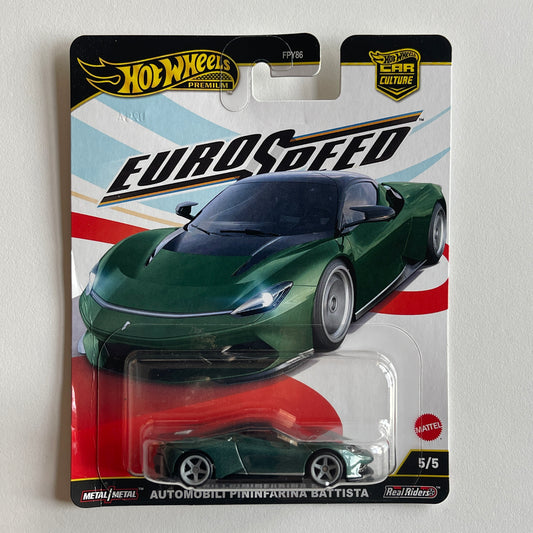 Hot Wheels [2025 Euro Speed] Automobili Pininfarina Battista (Damaged)