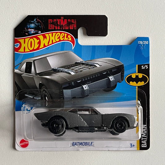 Hot Wheels Batmobile (Dark Grey) Short Card Batman 178/250