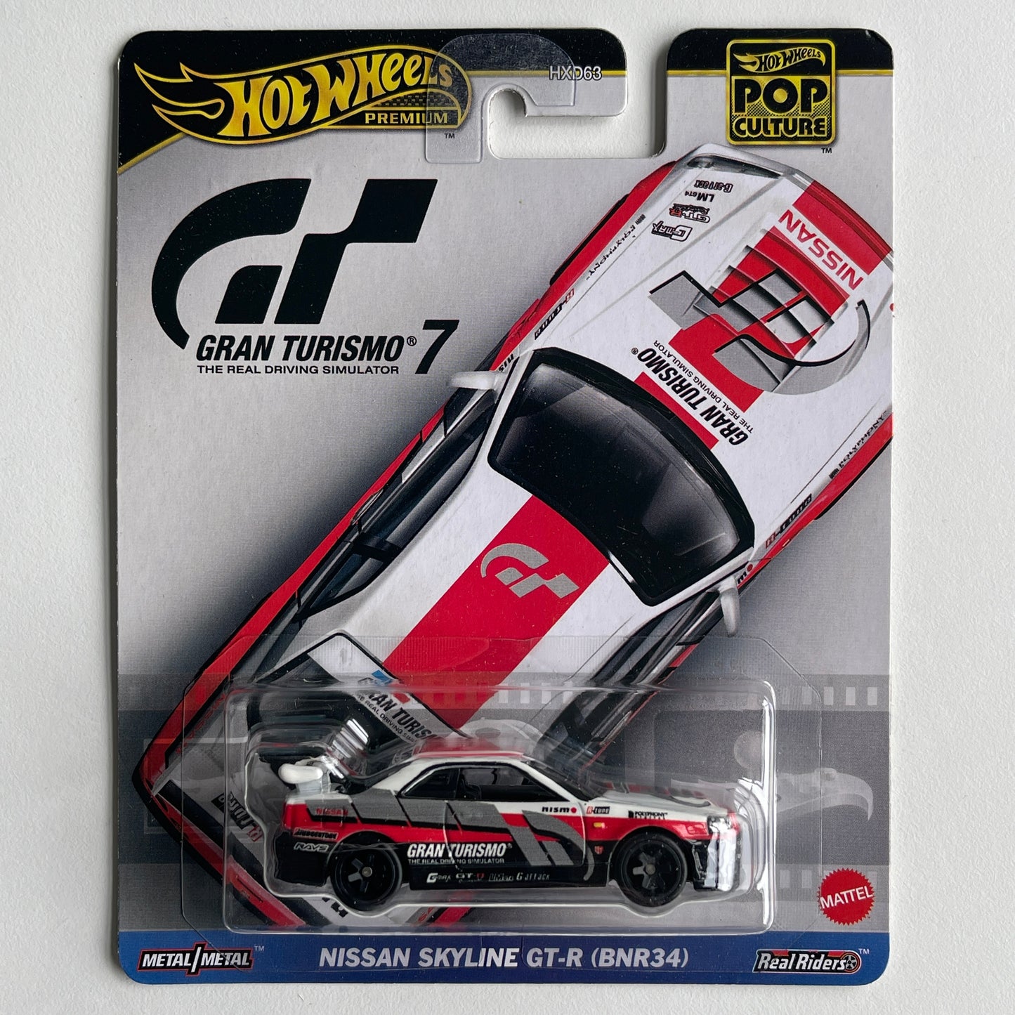 Hot Wheels [2024 Pop Culture] Mix 3 Nissan Skyline GTR (BNR34) R34