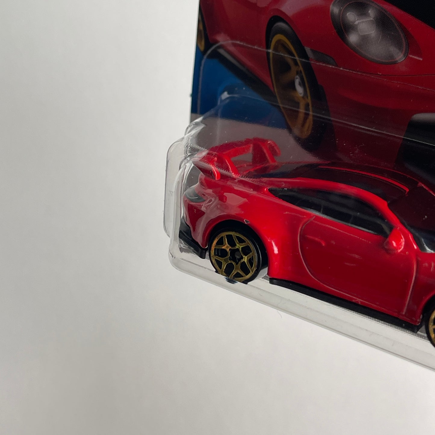 Hot Wheels Porsche 911 GT3 (Red) Short Card (Damaged) HW Exotics 177/250