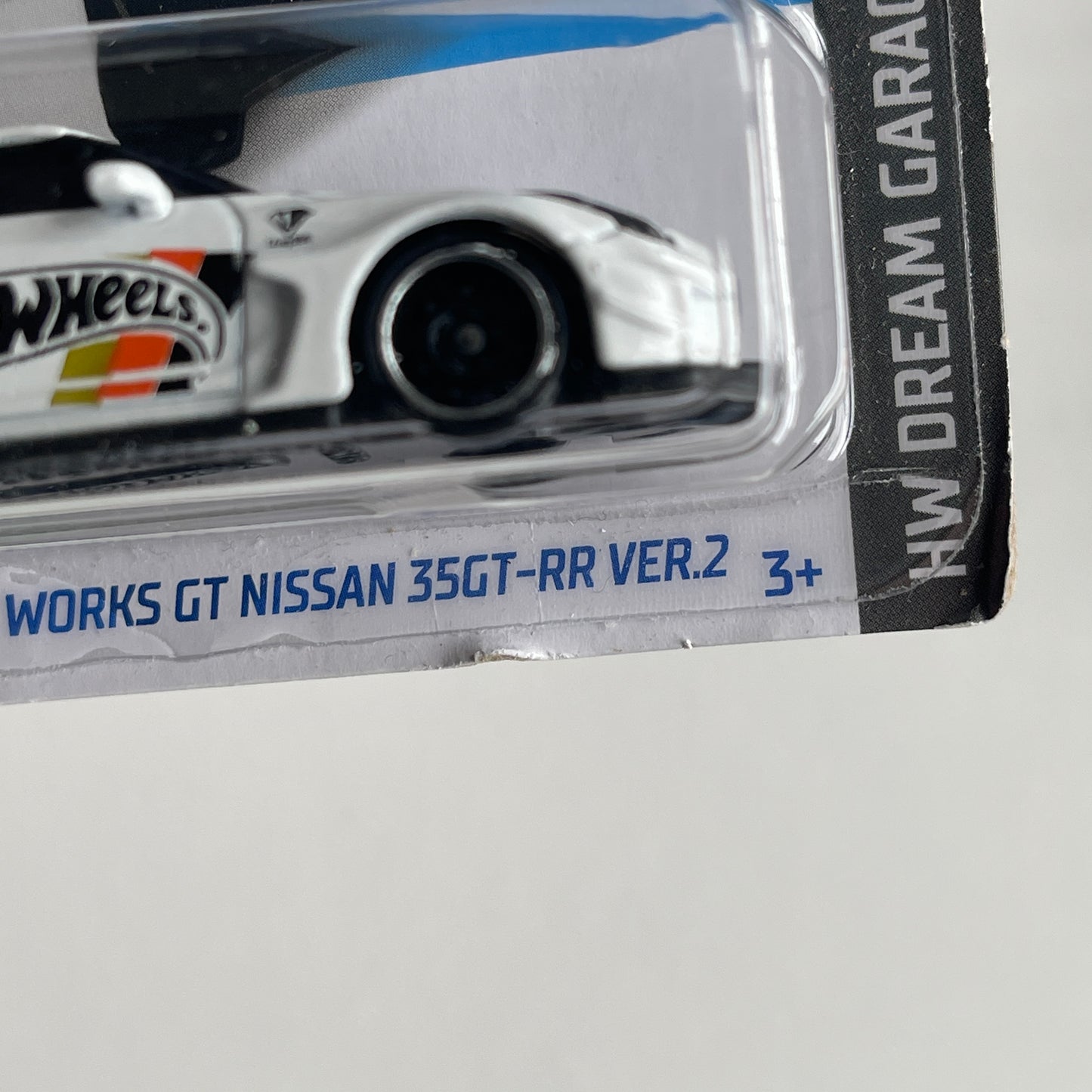 Hot Wheels LB-Silhouette Works GT Nissan 35GT-RR Ver.2 (White) Short Card (Damaged) HW Dream Garage 154/250