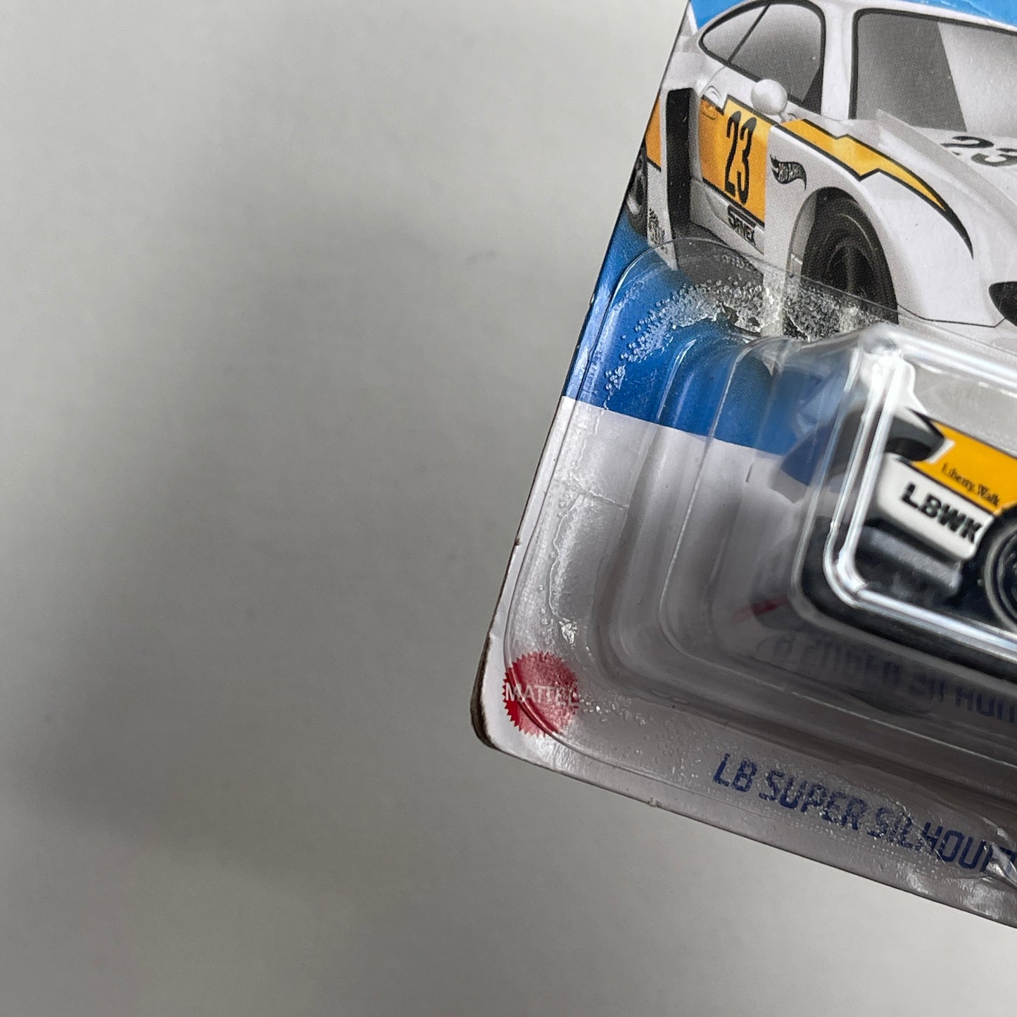 Hot Wheels LB Super Silhouette Nissan Silvia (S15) (White) Short Card (Damaged) HW Turbo 110/250