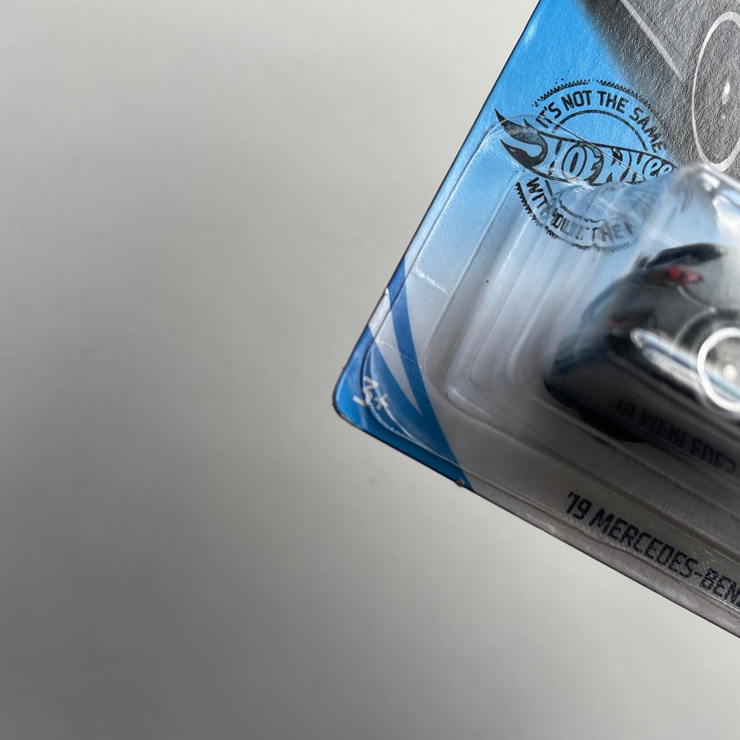 Hot Wheels '19 Mercedes-Benz A-Class (Grey) Long Card (Damaged) Nightburnerz 194/250