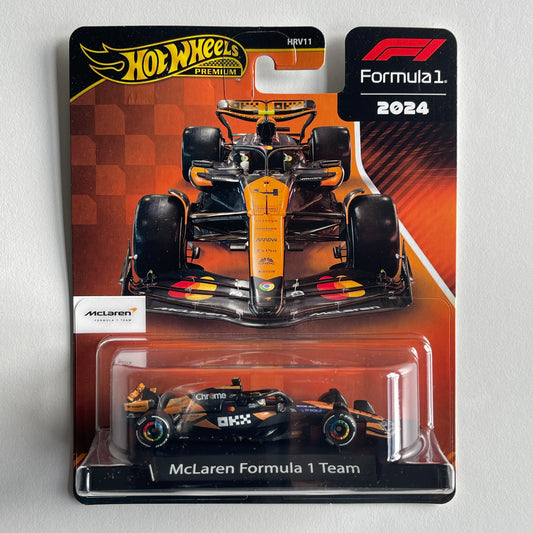 Hot Wheels [2024 Formula 1] McLaren Formula 1 Team (#4) (Lando Norris) (Damaged)