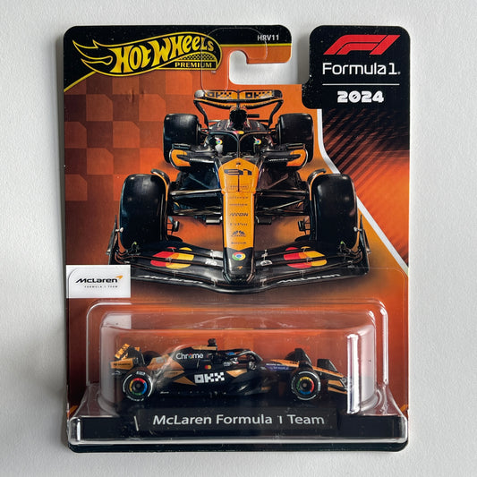 Hot Wheels [2024 Formula 1] McLaren Formula 1 Team (#81) (Oscar Piastri) (Damaged)