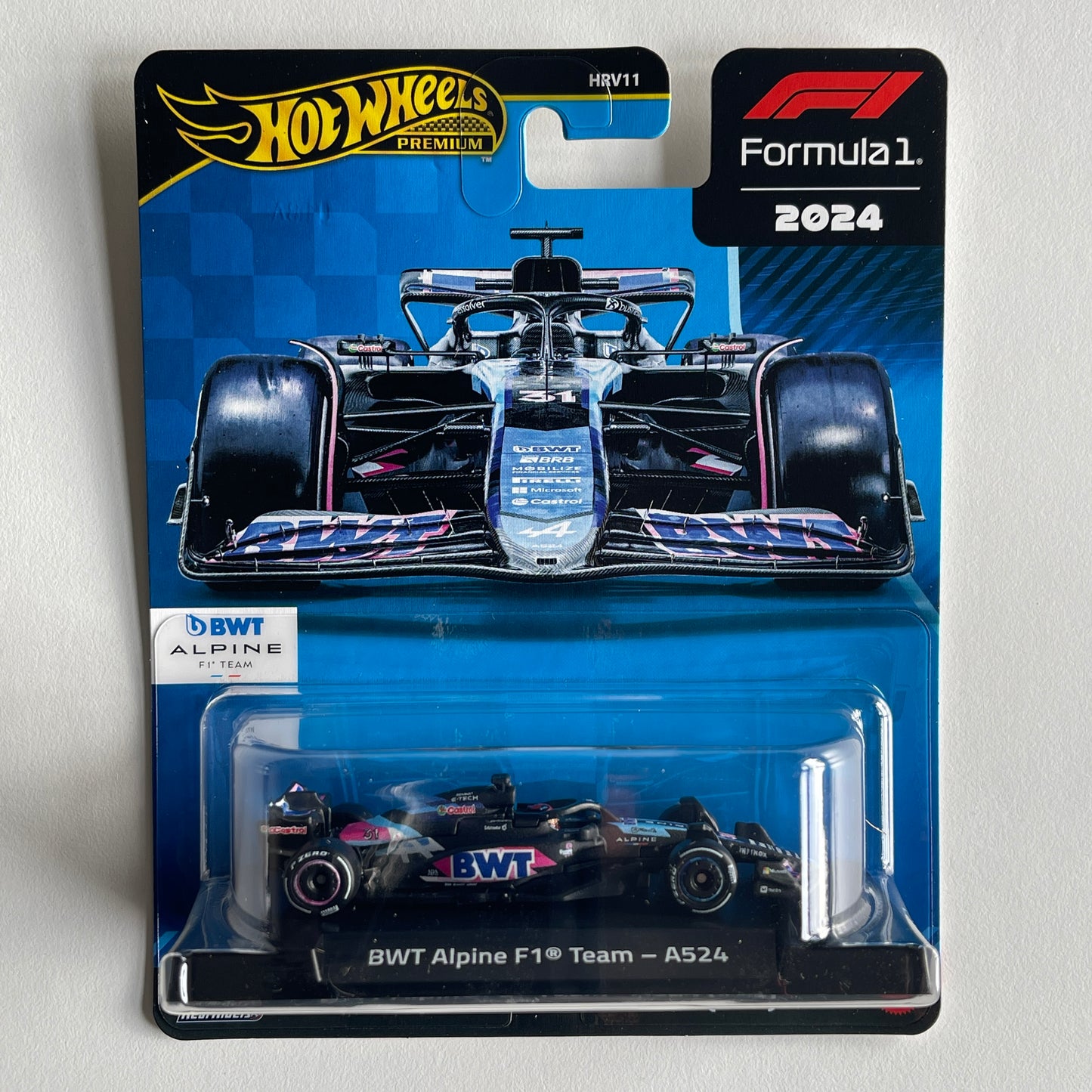 Hot Wheels [2024 Formula 1] BWT Alpine F1 Team - A524 (#31) (Esteban Ocon)