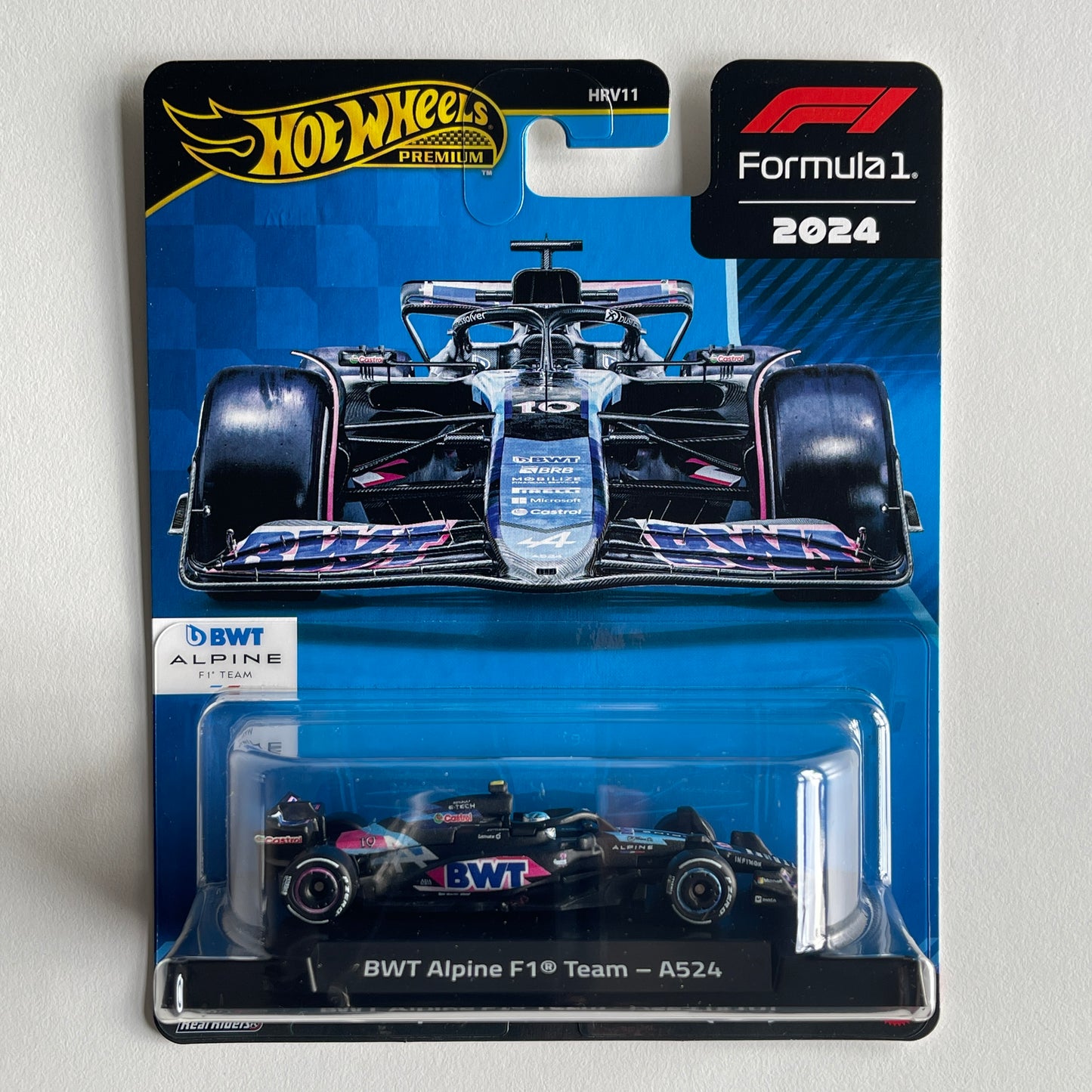 Hot Wheels [2024 Formula 1] BWT Alpine F1 Team - A524 (#10) (Pierre Gasly)