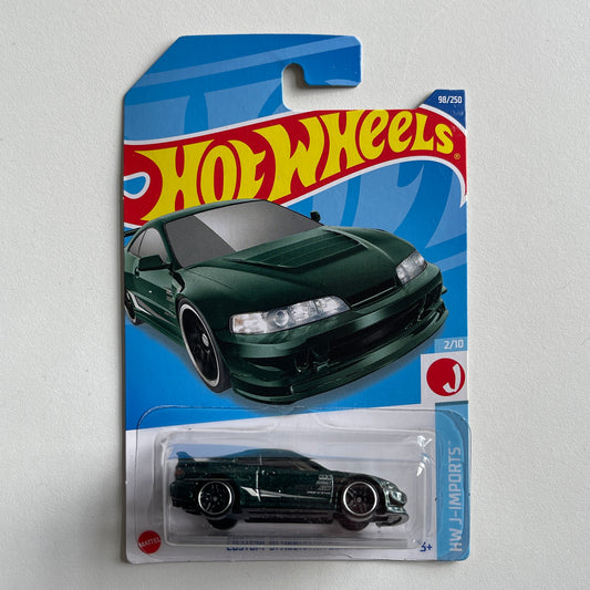 Hot Wheels Custom '01 Acura Integra GSR (Green) Long Card (Damaged) HW J-Imports 98/250