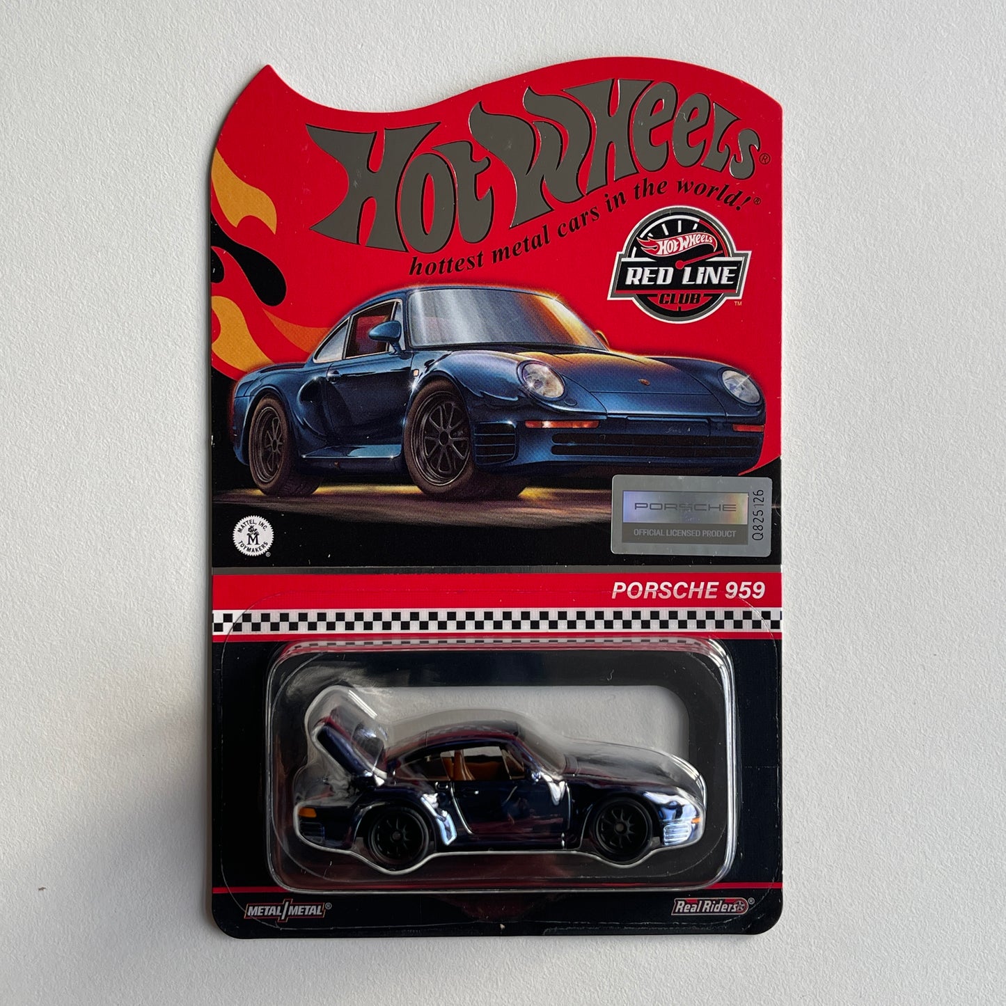 Hot Wheels Collectors 2024 RLC Exclusive 1986 Porsche 959 (Dark Blue)