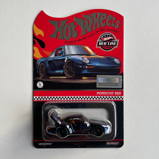 Hot Wheels Collectors 2024 RLC Exclusive 1986 Porsche 959 (Dark Blue)