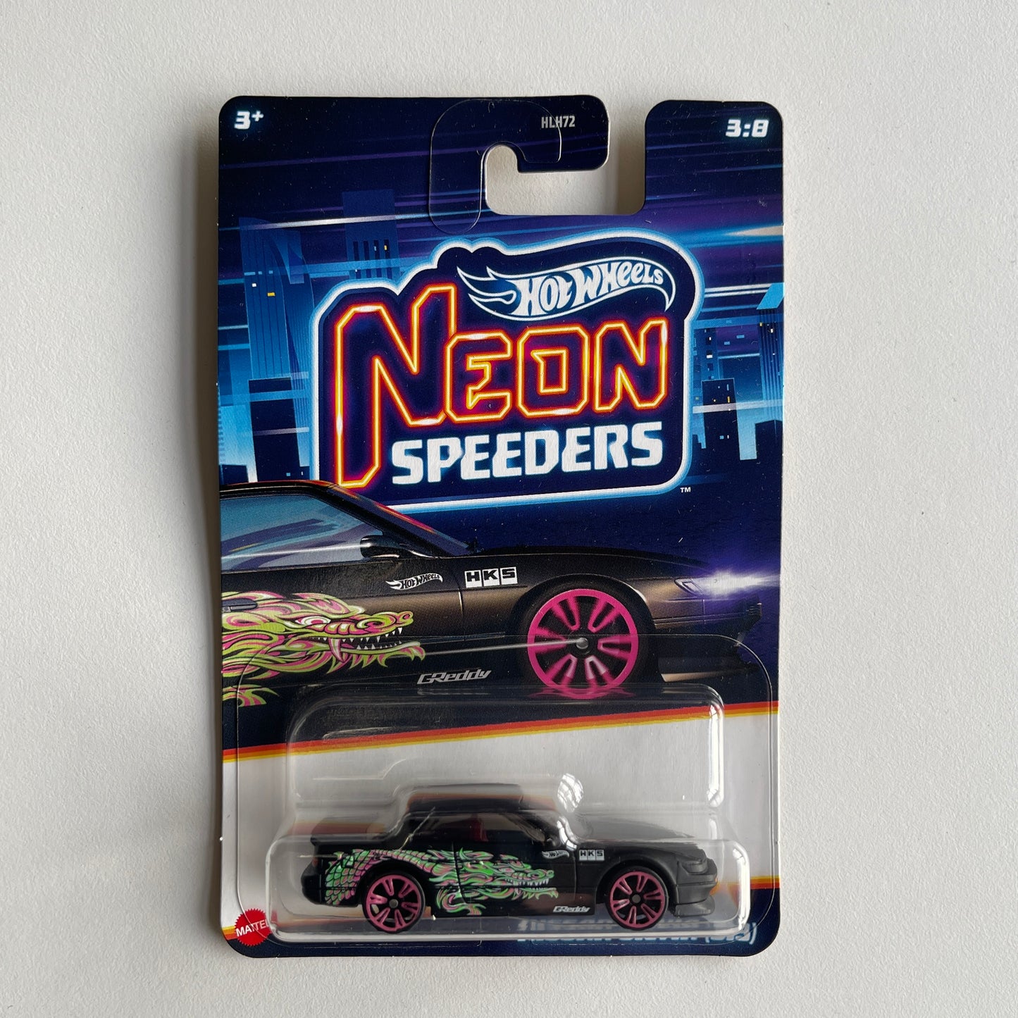 Hot Wheels Neon Speeders Nissan Silvia (S13)