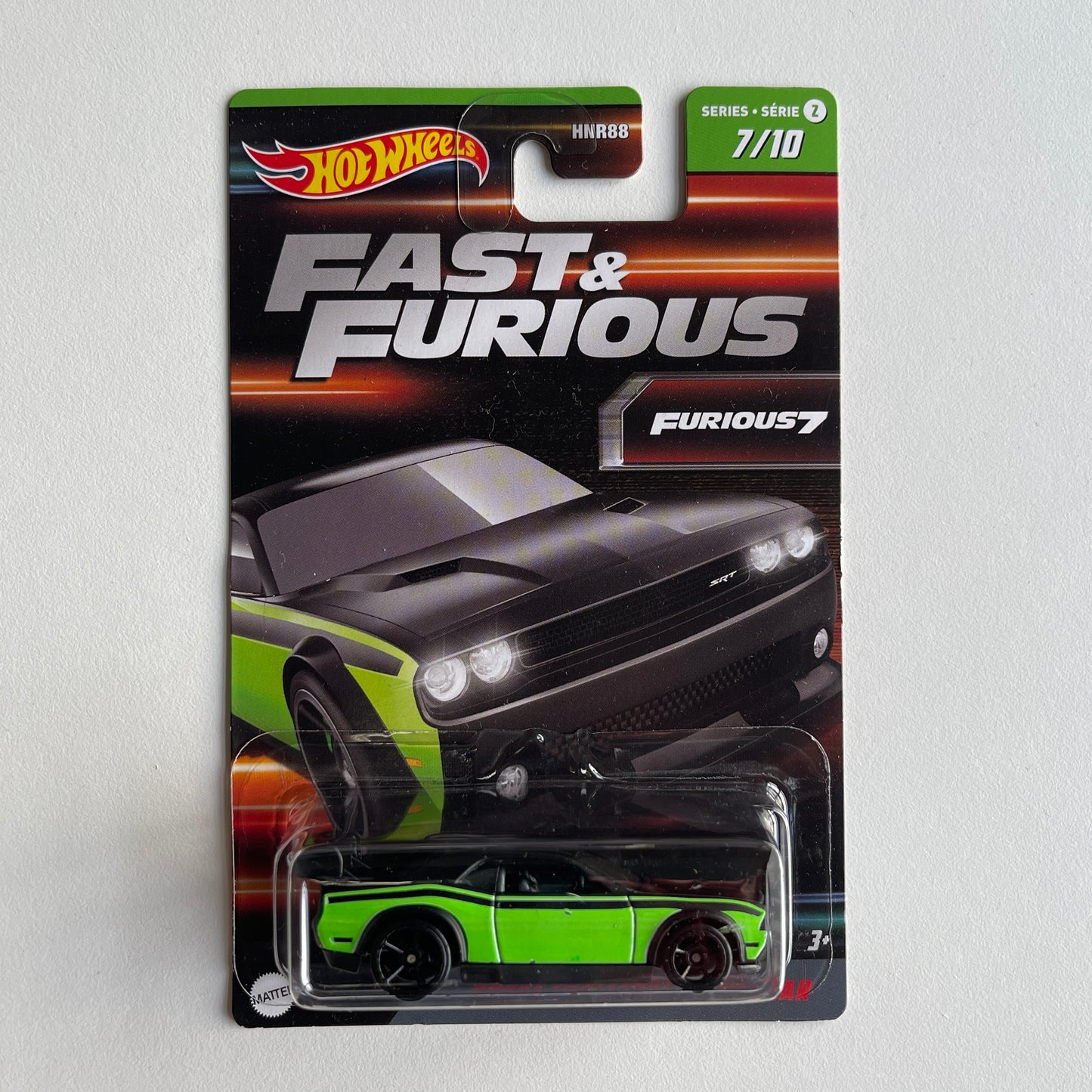 Hot Wheels Fast & Furious Series Dodge Challenger Drift Car (Damaged)