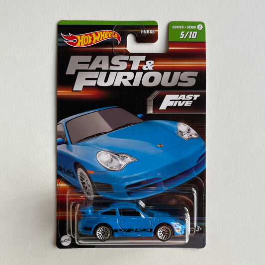 Hot Wheels Fast & Furious Series Porsche 911 GT3 RS (Damaged)