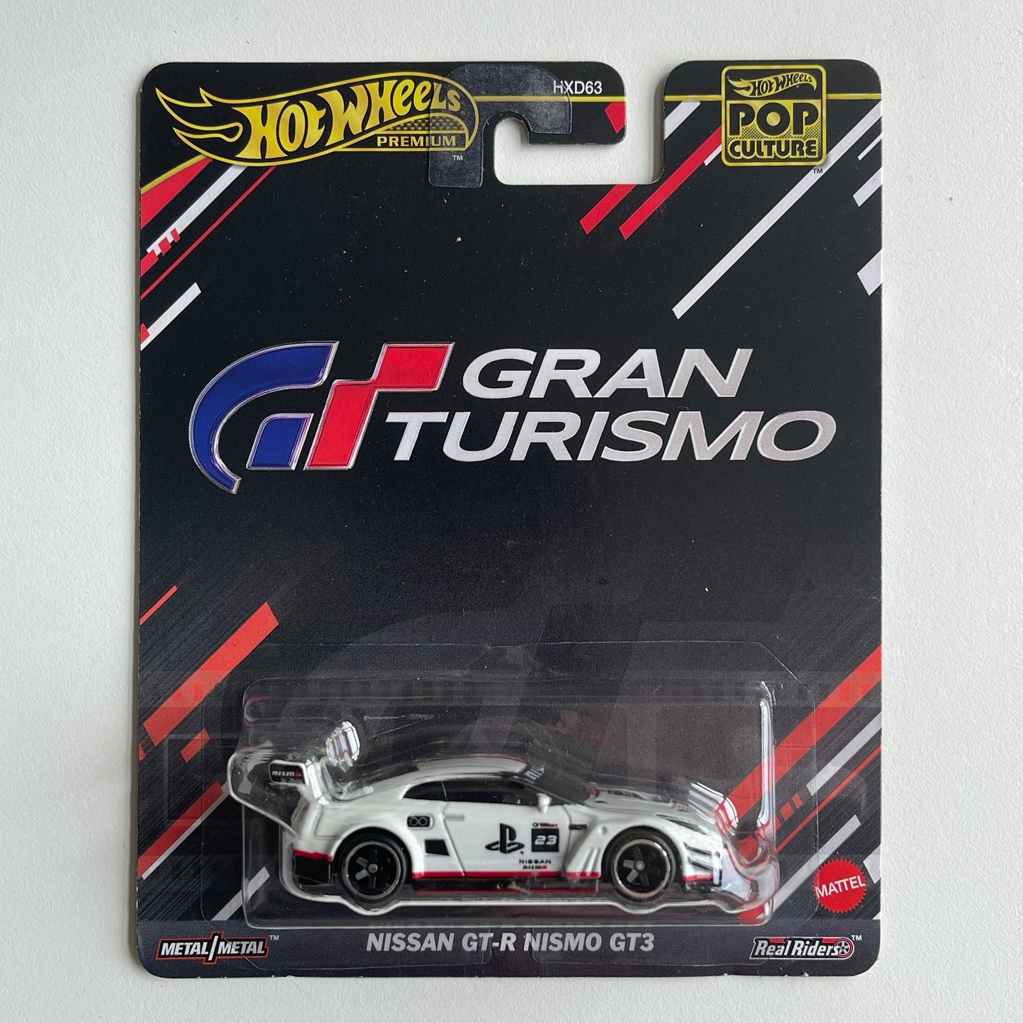 Hot Wheels [2024 Pop Culture] Mix 3 Nissan GT-R Nismo GT3 (Damaged)