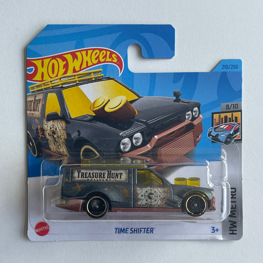 Hot Wheels Time Shifter (Grey) Short Card (Damaged) HW Metro 210/250 Treasure Hunt