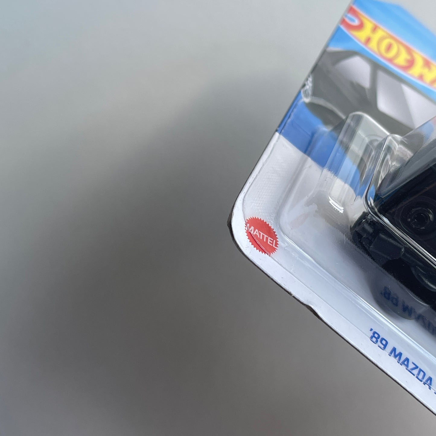 Hot Wheels '89 Mazda Savanna RX-7 FC3S (Black) Short Card (Damaged) HW: The '80s 51/250