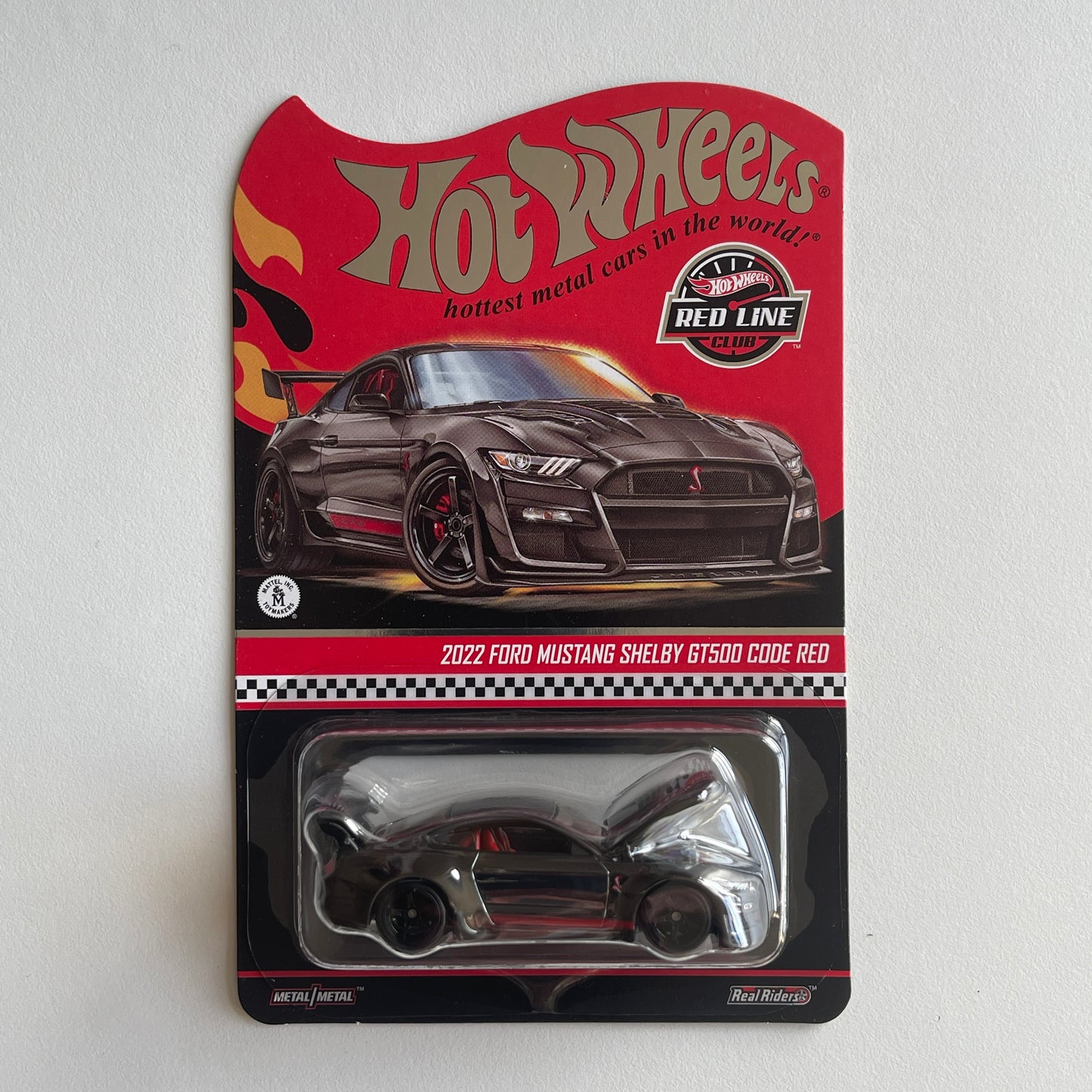 Hot Wheels Collectors 2024 RLC Exclusive 2022 Ford Mustang Shelby GT500 Code Red