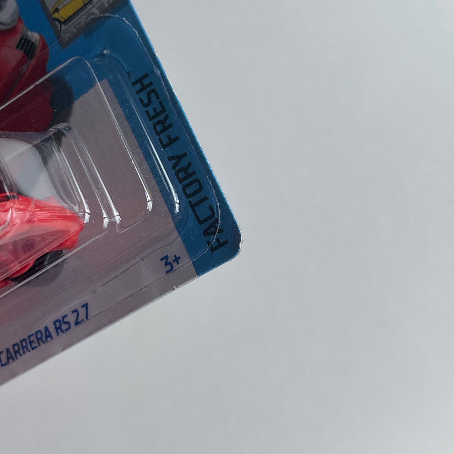 Hot Wheels Porsche 911 Carrera RS 2.7 (Red) Short Card (Damaged) Factory Fresh 46/250