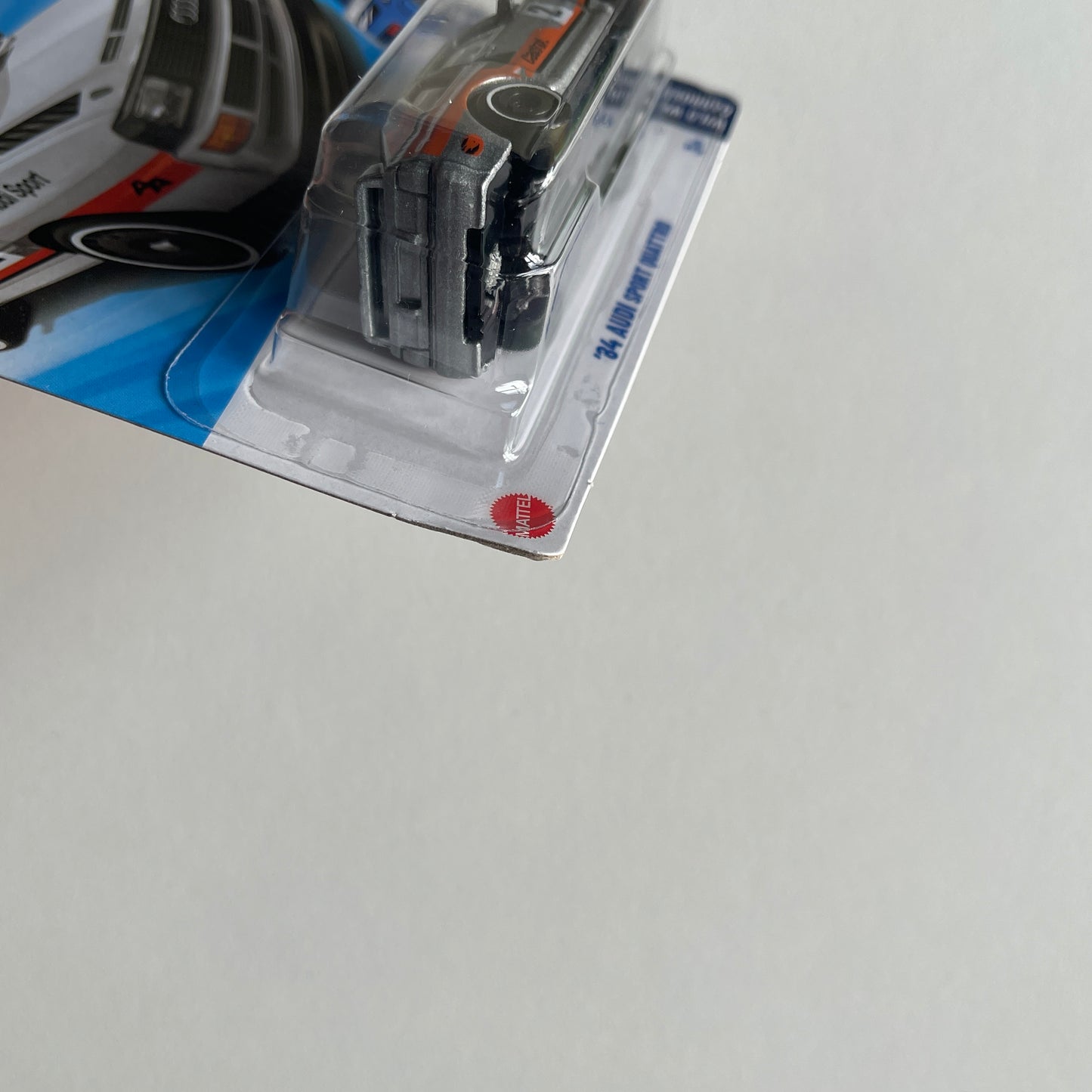 Hot Wheels '84 Audi Sport Quattro (Grey) Long Card (Damaged) Wild Widebody 246/250 Treasure Hunt