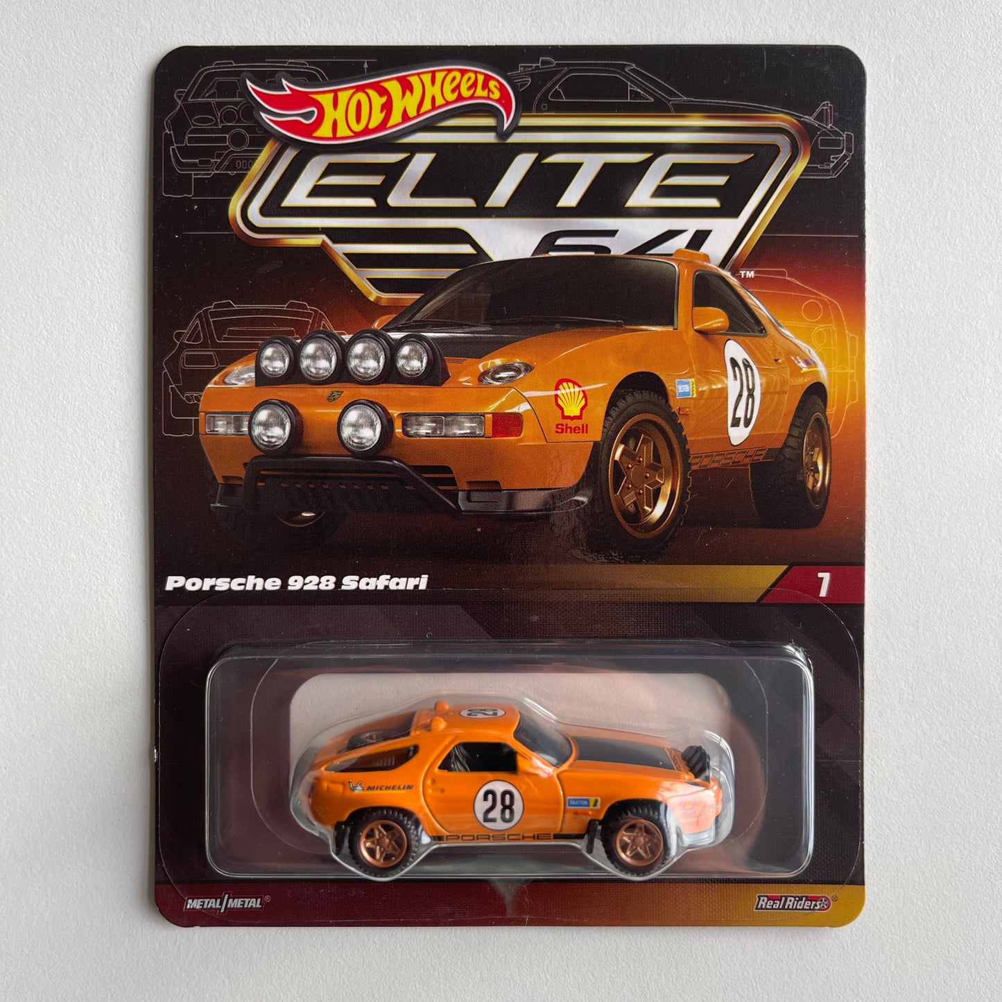 Hot Wheels [Elite64] #7 Porsche 928 Safari