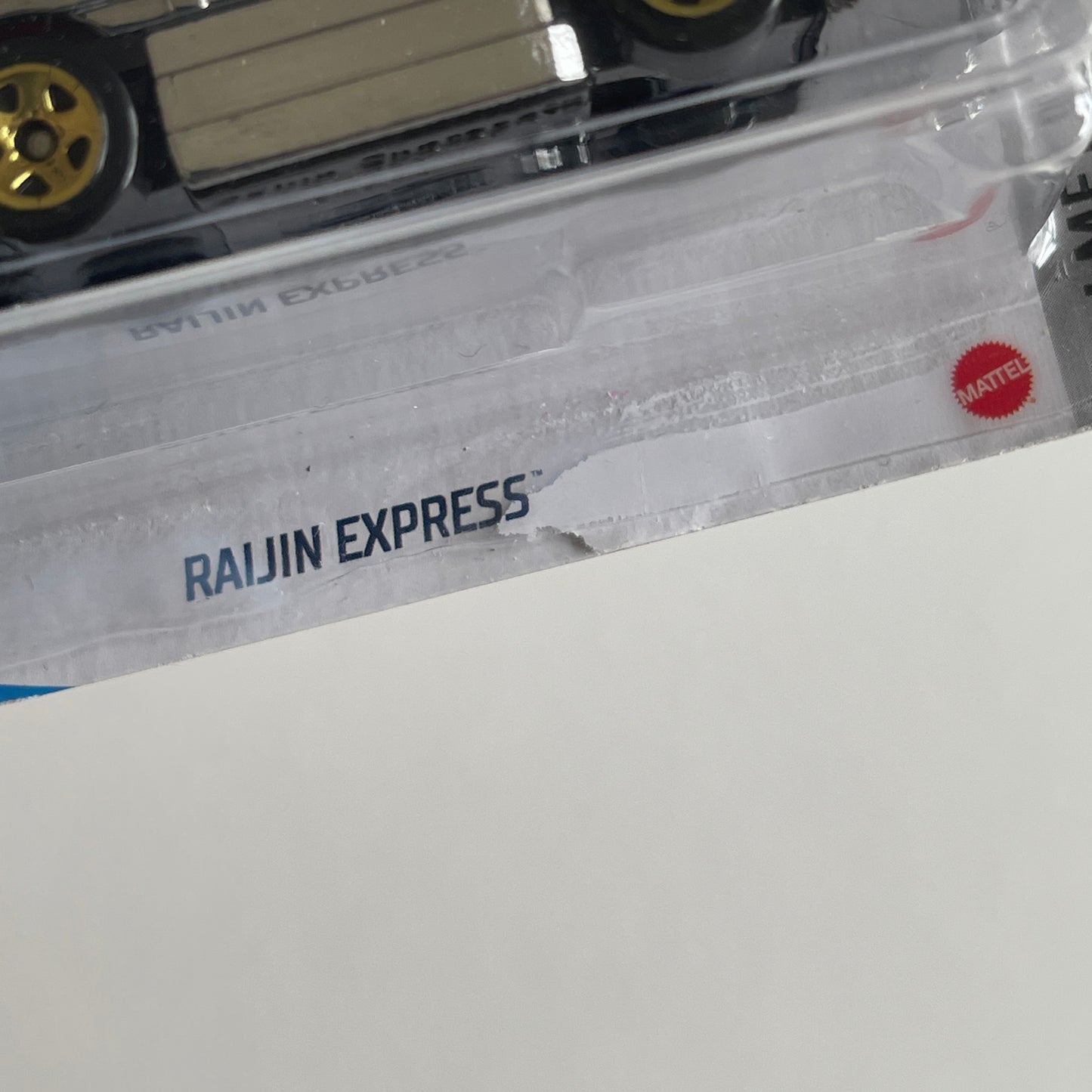 Hot Wheels Raijin Express (Chrome Pink) Short Card (Damaged) HW Metro 102/250