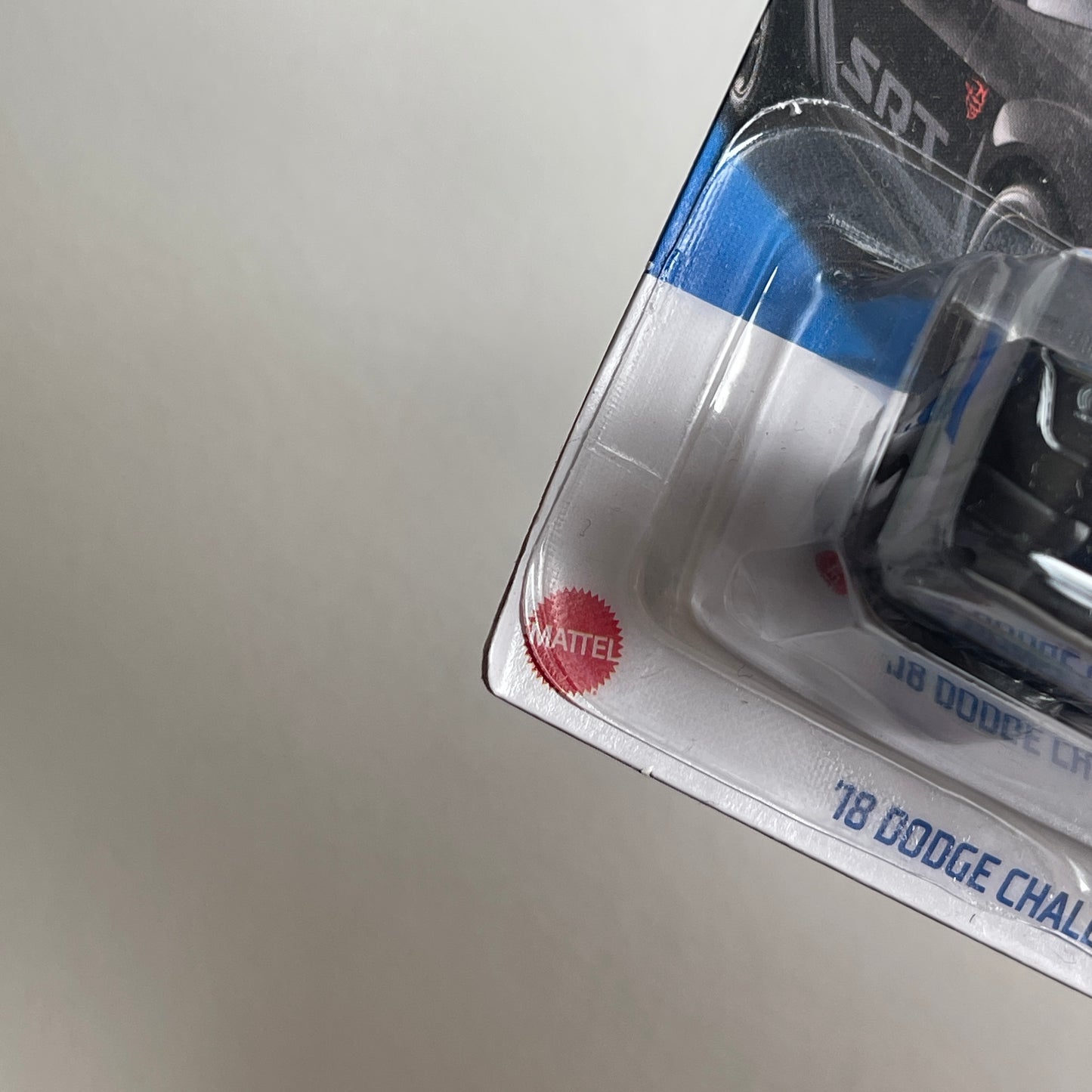 Hot Wheels '18 Dodge Challenger SRT Demon (Black) Short Card (Damaged) Muscle Mania 151/250