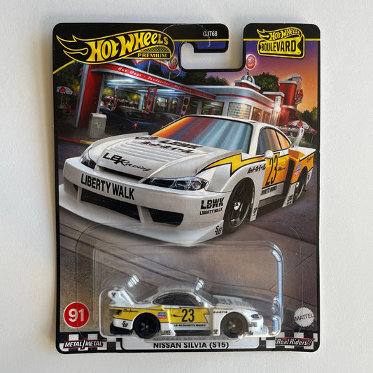 Hot Wheels Boulevard #91 LB Super Silhouette Nissan Silvia (S15) (Damaged)