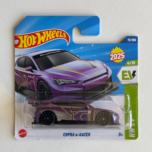 Hot Wheels Cupra E-Racer (Purple) Short Card HW EV 72/250