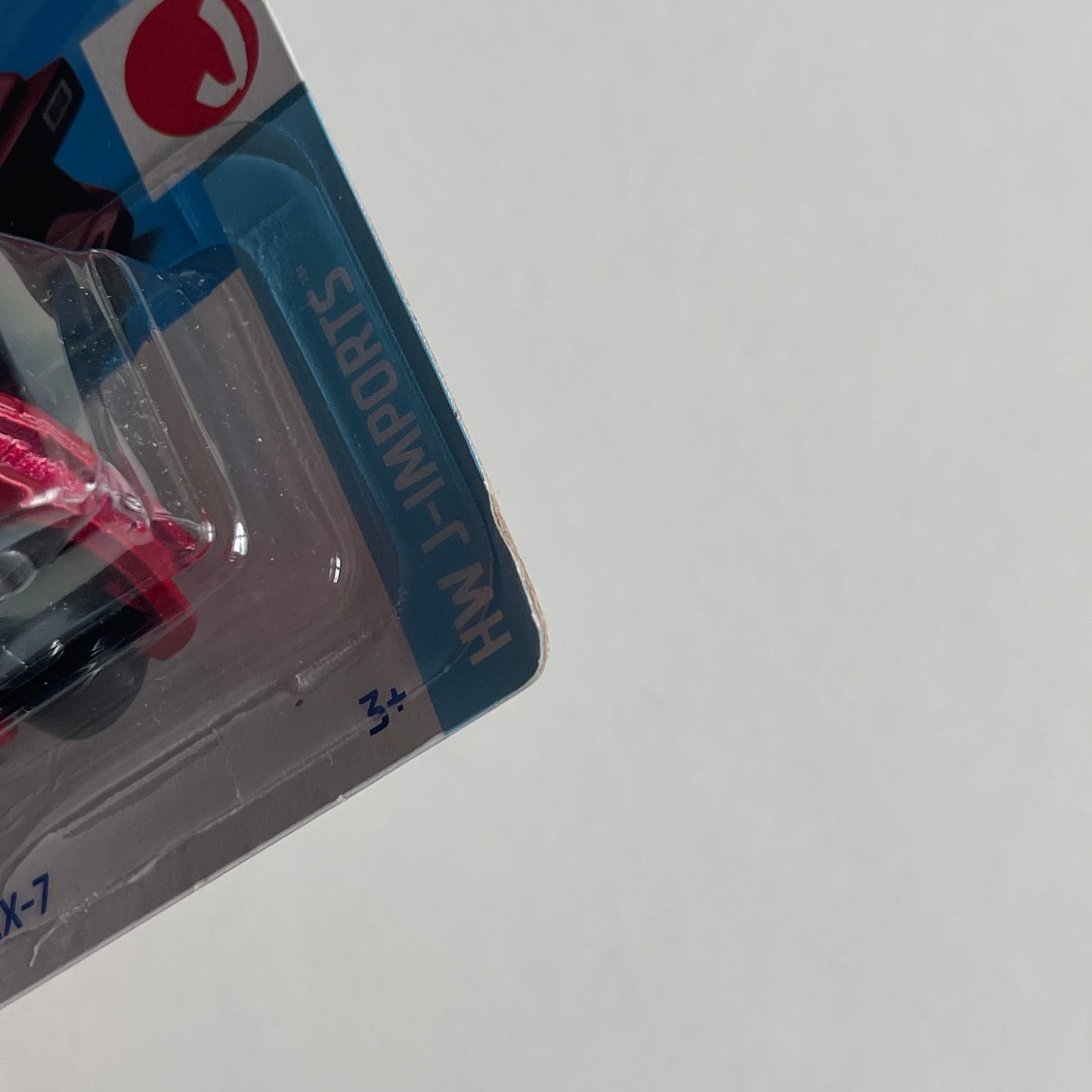 Hot Wheels Mazda RX-7 (Red) Short Card (Damaged) HW J-Imports 97/250