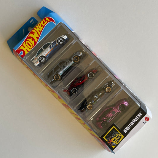 Hot Wheels 5 Pack 2025 Nightburnerz