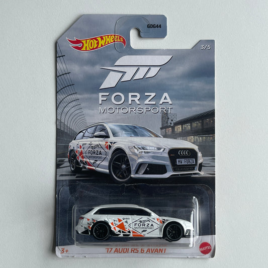 Hot Wheels '17 Audi RS 6 Avant Forza Motorsport Set (Damaged) 3/5