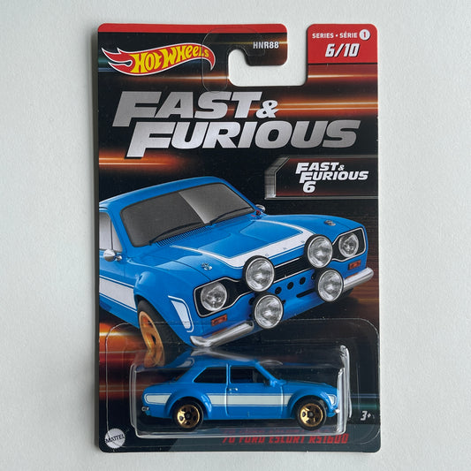 Hot Wheels Fast & Furious Series '70 Ford Escort RS1600