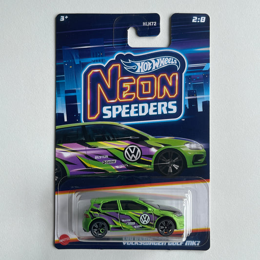 Hot Wheels Neon Speeders Volkswagen Golf MK7