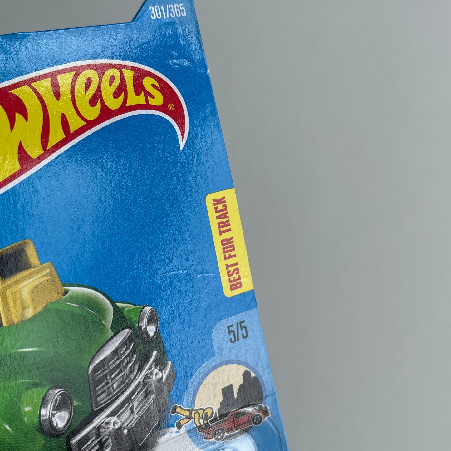 Hot Wheels Pedal Driver (Green) Long Card (Damaged) HW Ride-Ons 301/365