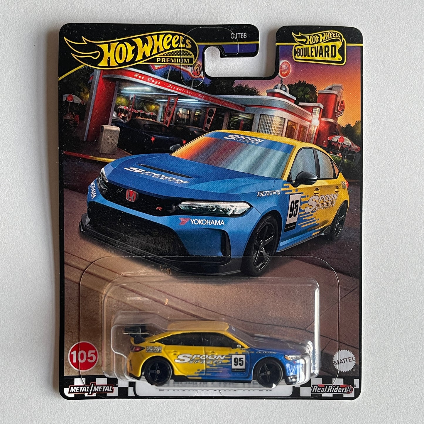 Hot Wheels Boulevard #105 '24 Honda Civic Type-R