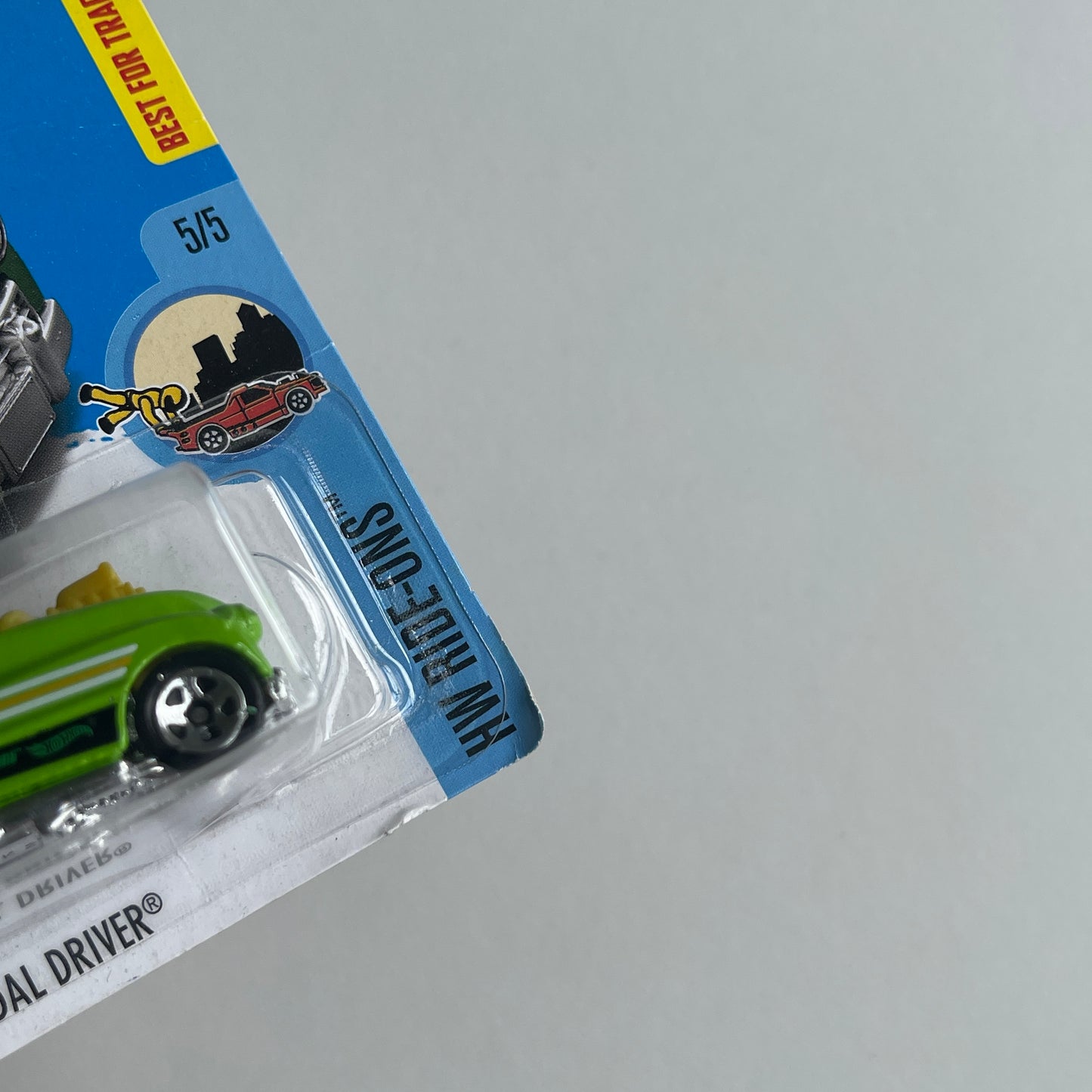 Hot Wheels Pedal Driver (Green) Long Card (Damaged) HW Ride-Ons 301/365