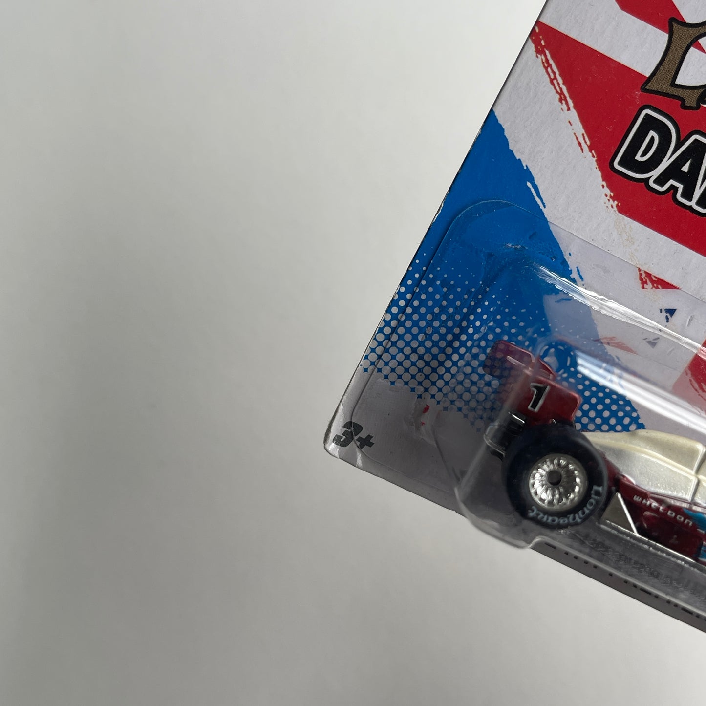 Hot Wheels Dan Wheldon 2012 HW Premiere DW-1 (Red) Long Card (Damaged) 42/50